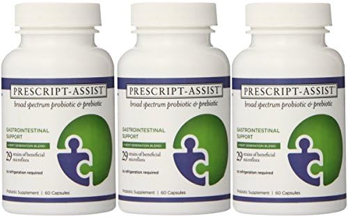 Prescript-assist Broad Spectrum Probiotic Prebiotic Complex (60 (Pack of 3))