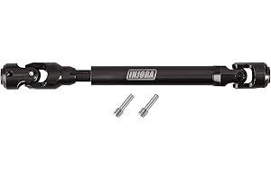INJORA Steel Heavy-Duty Drive Shaft for 1/10 RC Car Crawler Axial SCX10 90046 AXI03007 TRX4 Redcat Gen8(119-159mm)