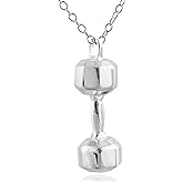 FashionJunkie4Life Small and Dainty 925 Sterlin Silver Sports Charm Necklaces