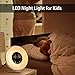 Radio Sunrise Alarm Clock, AK1980 Wake Up Light with 7 Colors Nature Sounds Snooze Function for Kids Teens Girls