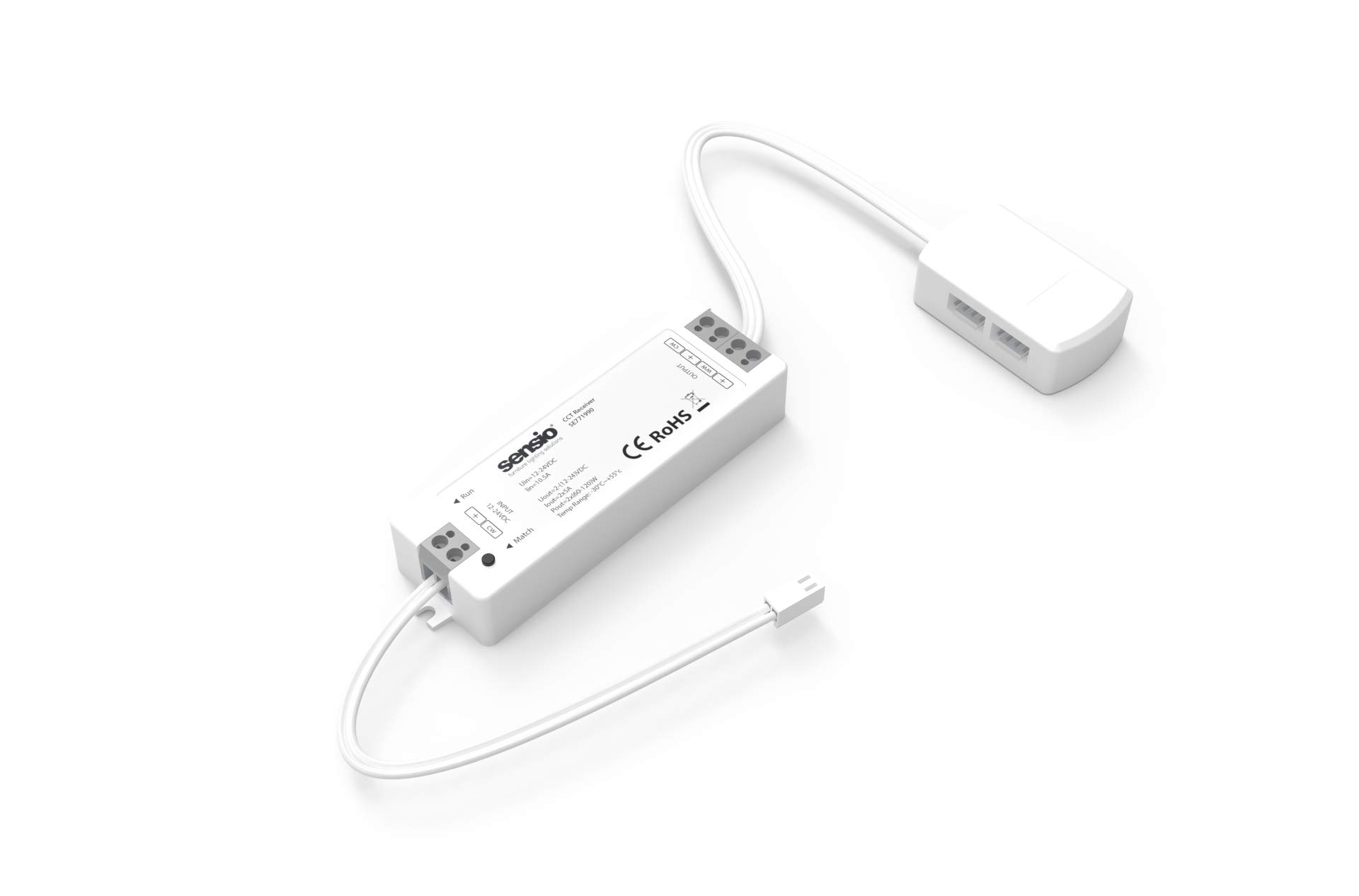 Sensio 12/24V LED CCT Receiver for LED Dimming & Colour Changing
