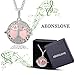 AEONSLOVE Silver Celtic Tree Of Life Melody Pendant Necklaces Calming Mother Baby Gift (Gold)
