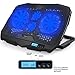 AICHESON Laptop Cooling Pad Blue LED Lights 1.68LB for 10-15.6 PC