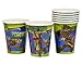Red Balloon with Unique Teenage Mutant Ninja Turtles Party Supplies Pack Including Plates, Cups, Napkins and Tablecover - 16 Guests