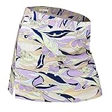 Monterey Club Ladies Abstract Print Lightweight Twill Skort #2895