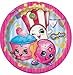 Shopkins Birthday Party Supply Set for 16: Dinner Plates, Dessert Plate, Cups, & Napkins