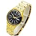 Swatch Unisex YGG705G Charcoal Medal Yellow Analog Display Quartz Gold Watch