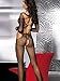 Womens Sexy Lace Seamless See Through Nightwear Bodystockings Crotchless For Sex,One Size,Black