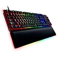 Razer Huntsman V2 Optical Gaming Keyboard: Linear Optical Switches - 8000Hz Polling Rate - Doubleshot PBT Keycaps - Dedicated Media Keys & Dial - Ergonomic Wrist Rest Snap Tap