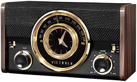 Victrola Mid Century Modern Retro Radio Bluetooth Speaker In Espresso Renewed Amazon Sg Electronics