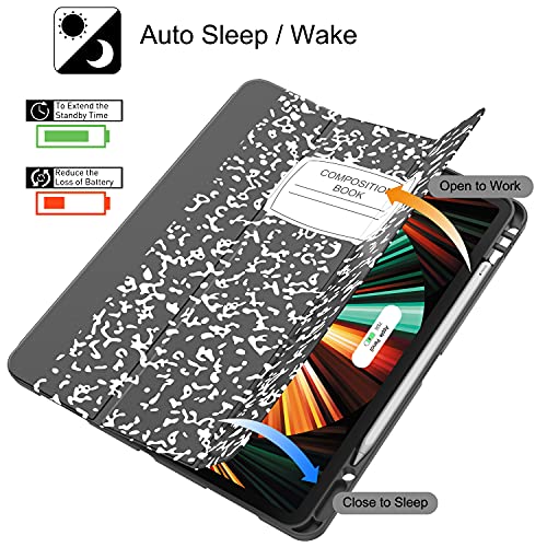 apple ipad pro 12.9 case with pencil holder