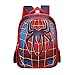School Backpack for Boys Kids Schoolbag Student Bookbag Rucksack Waterproof Shoulder Bag Daypack with Anime Super Hero (A03, Large:16.5x12.6x5.5 in)