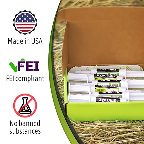 SynChill Oral Horse Calming Gel, 100 Natural & Nutritional Supplement