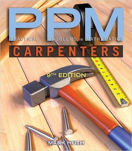 Practical Problems In Mathematics For Carpenters Practical Problems In Mathematics Series 009 Huth Mark Amazon Com
