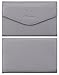 Travelambo Rfid Blocking Passport Holder Wallet & Travel Wallet Envelope 7 Colors (steel gray)