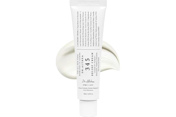 Dr.Althea Dr.Althea 345 Relief Cream, 1.69 Fl Oz (Ver.2 - Pack of 1) | Instant Hydration, Blemish & Post-Acne
