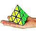 Imcolorful Speed Cube Pyraminx Pyramid Triangle Twisty Magic Cube Puzzle Toys Smooth (Speed Cube 1)