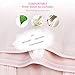 INKER Breathable Maternity Back Support - Comfortable Adjustable Pregnancy Support Belts Band Abdominal Binder for Lower Back Pain & Postnatal Recovery Girdle One Size Pink
