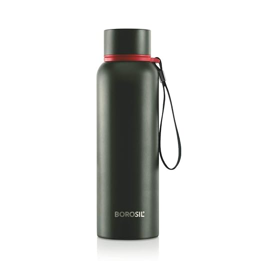 Borosil Stainless Steel Hydra Trek Vacuum Insulated Flask Water