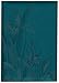 Pierre Belvedere Iris Collection Large Hardcover Notebook with Padded Embossed Cover, Teal (7706320)