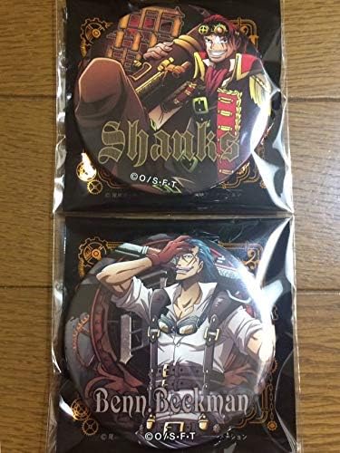 Amazon Co Jp ワンピース シャンクス ベン ベックマン 缶バッジ 麦わらストア 限定 輩缶バッジ 輩 Engine エンジン ベックマン ホビー 通販