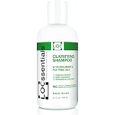 LOCssentials Clarifying Shampoo for Locs &ndash; Professional Loc Shampoo for Dreads, Twists, Braids, Interlocks, Microlocs, Dreadlocks, Faux Locs Crochet Hair &ndash; with Peppermint and Tea Tree Oils