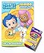 Bubble Guppies Jumbo Coloring and Activity Book with Box of 24 Crayons