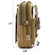 Fitackle Tactical Molle Pouch EDC Utility Gadget Belt Waist Bag,Camping Hiking Outdoor Gear Cell Phone Holster Holder for iPhone 6/6S 7/7 Plus 8/8 Plus Samsung Note 2 3 4