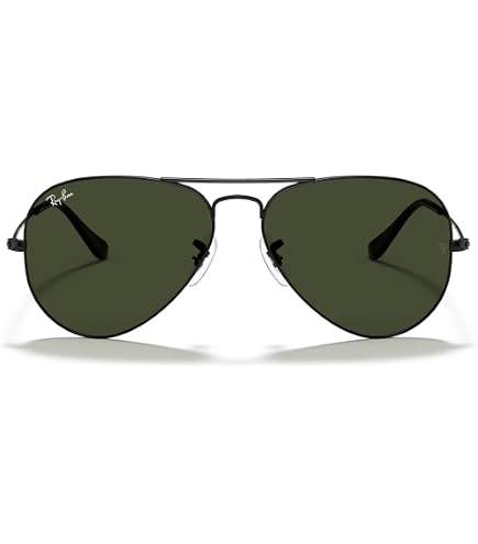 Amazon.com: Ray-Ban RB3825 Old Aviator Sunglasses, Black/Dark Grey