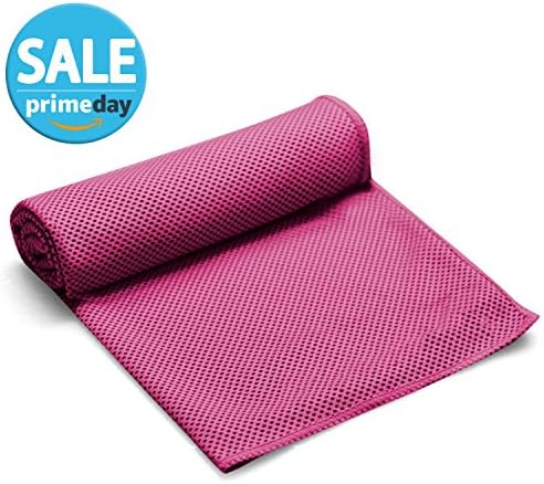 FITVC Neck Cooling Towel Evaporative Fast Instant Cool Towels Cooling Neck Wrap Ice Towel Scarf Bandana Neck Coolers for Sports Yoga Athletes Gym Fitness