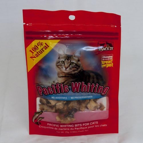 Whiting Cat Treats (Box of 12 Packs)