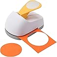 Craft Lever Punch 3 inch Circle Punch DIY Handmade Paper Punch(3 inch White Circle)