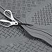 BDK MaxDuty Rubber Floor Mat for Car, SUV,Van & Truck - Super Heavy Duty Rubber , Trim to Fit & 3 Piece (Gray)