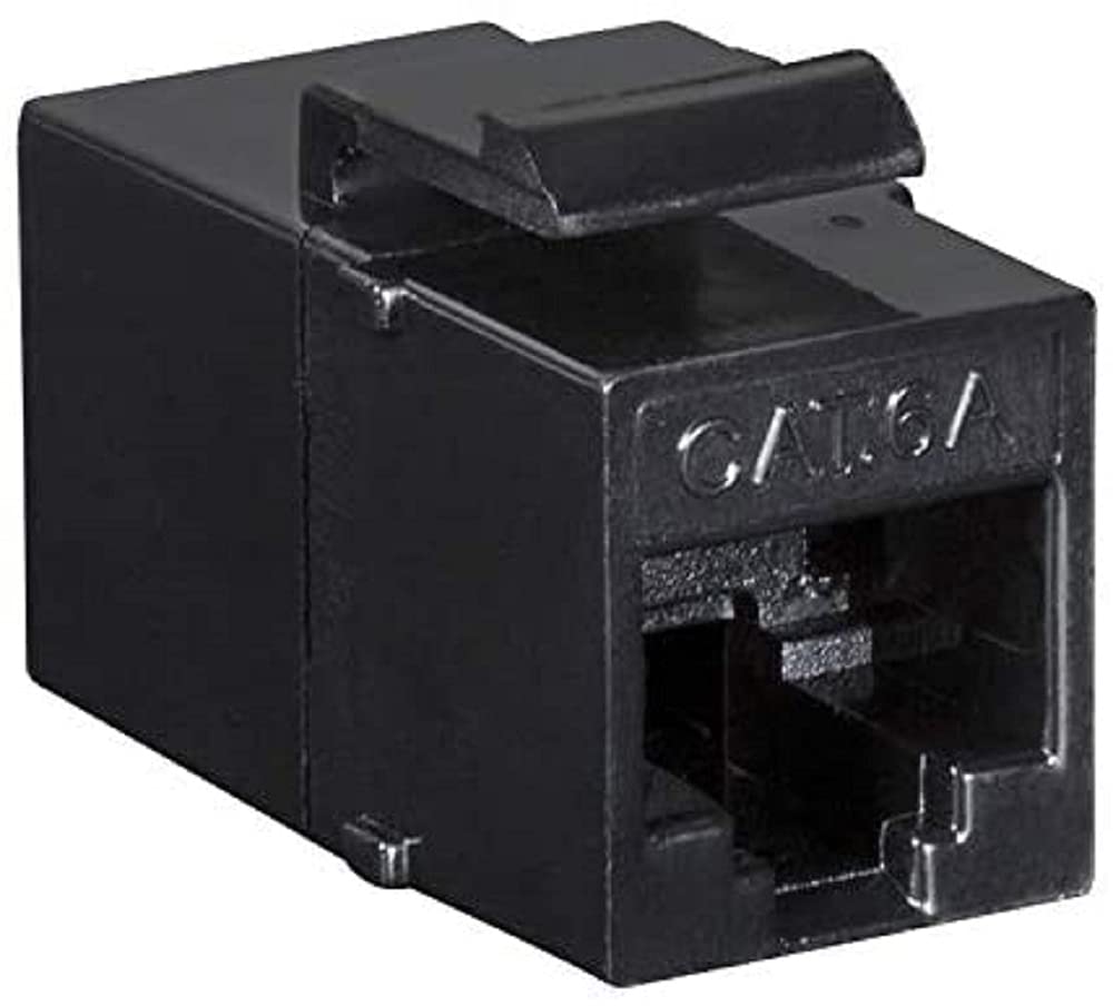 LogiLink Keystone NK4014 Modular Connector RJ45 Female Cat6A Black