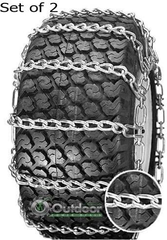 OPD tire chains (set of 2) 24x12-12 2-link with Tighteners (Read Note)