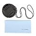 BIRUGEAR 40.5mm DSLR Digital Camera Snap on Lens Cap with Strap for Sony NEX-5T/5TL NEX-3N/3NL NEX-6/6L a5000 a5100 a6000 a6300 a6500 and E-mount 16-50mm F3.5-5.6 Len