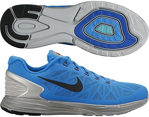 Nike Men's Lunarglide 6 Flash, PHOTO BLUE/BLACK-REFLECT SILVER, 10.5 M US