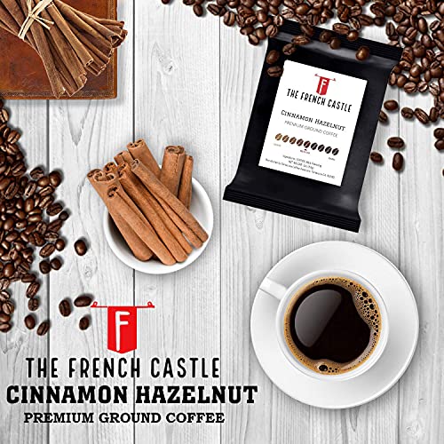 Coffee Sample Pack, Flavored Ground Coffee Sampler Gift Box Set