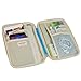 Carry-all Passport Document Travel Wallet (Purple)