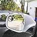 Car Sun Shade: BlizeTec Premium Windshield Protector with Blind Spot Mirrors and Dashboard Anti-Slip Pad; Sedan and SUV Friendly