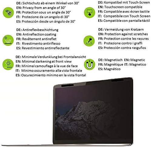 Thorani Privacy Filter - Privacy Film With Privacy Screen (Magnetic, Macbook Pro 16 (2019, 2020/A2141) - Image 3