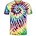 Magic River Handcrafted Tie Dye T Shirts - Rainbow - Kids Small