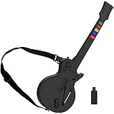 NBCP Guitar Hero Controller for PC and PS3, Wireless Guitar for Guitar Hero 3/4/5 and Rock Band 1/2 Games, Guitar Hero Guitar