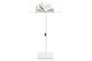 Acrylic Podium Stand, Lecterns & Podiums Modern, Clear Podium Stand, Acrylic Podium Pulpits for Churches, Classroom, Concert,