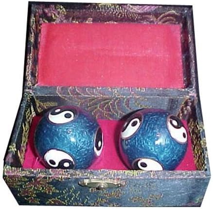 Large Blue Yin Yang Health Ball