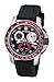 Wenger Men's 70789 Battalion Field Chrono Red and Black Rubber Strap Watch