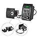 ammoon Acoustic Guitar 4-Band EQ Equalizer Tone and Volume Amplifier Preamp Piezo Pickup with Chromatic Tuner LCD Display