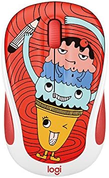 Logitech 910-005026 M325c Wireless Mouse Triple Scoop Ice Cream Cone