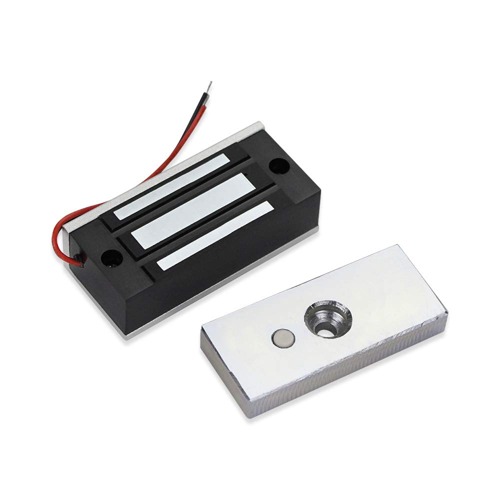 NN99 Electronic Magnetic Lock 60KG / 132lbs Access Control System Single Door Electromagnetic Door Locks 12VDC