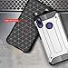 FaDream for Xiaomi Redmi Note 7 / Redmi Note 7 Pro Case, 2 in 1 Shockproof Hybrid Dual Layer Heavy Duty Protective Cover with Tempered Glass Screen Protector(Black)